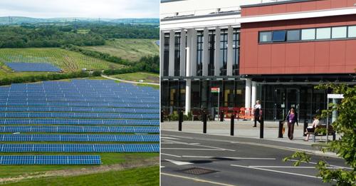 Pleased to report our installation at Brynwhillach solar farm has made the National News and is the first of it’s kind in the country supplying an entire hospital